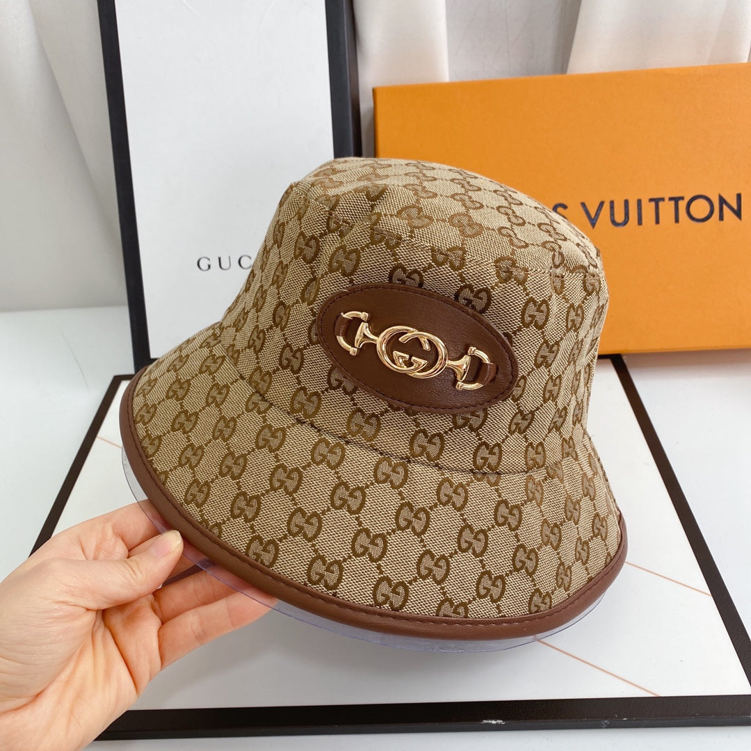 Chapeau bob classique à chaîne monogramme GG