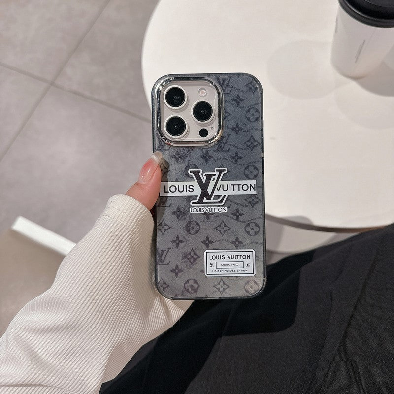 Funda de iPhone negra de lujo