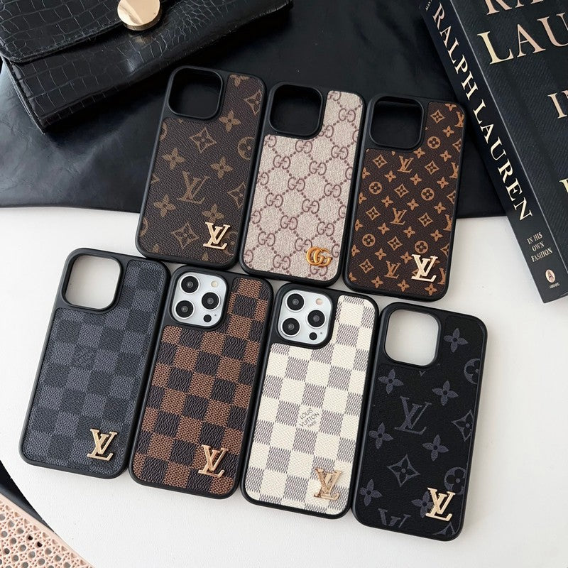 Luxe zwart-wit iPhone-hoesje