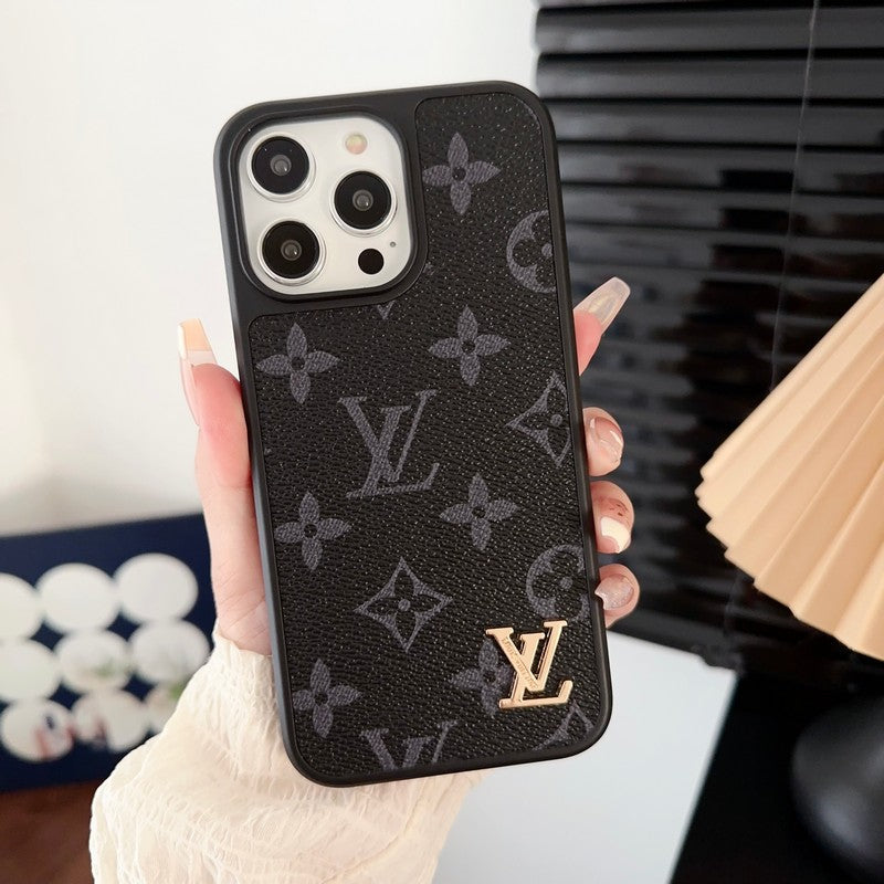 Luxe zwart-wit iPhone-hoesje