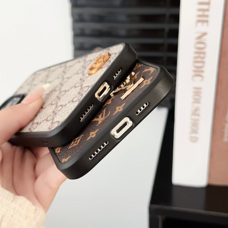 Premium iPhone-hoesje met handketting