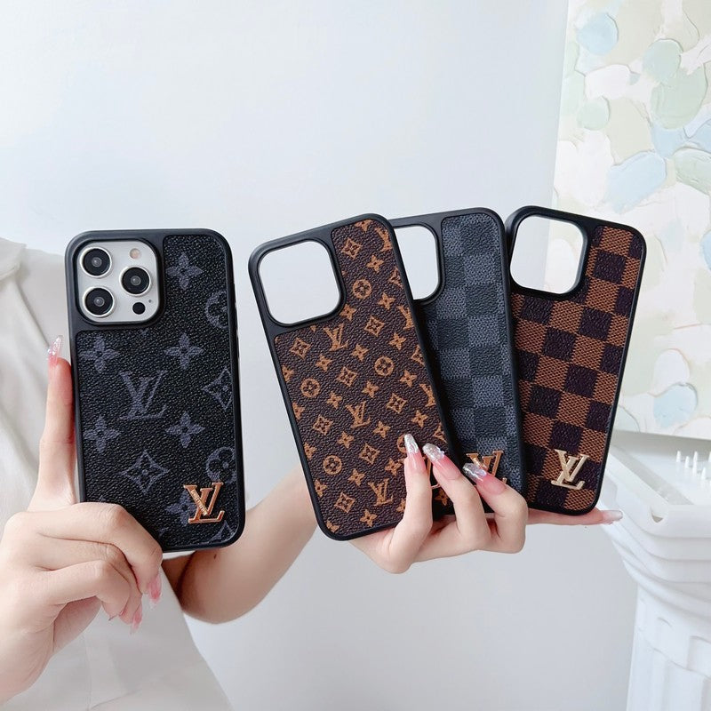 Luxe zwart-wit iPhone-hoesje