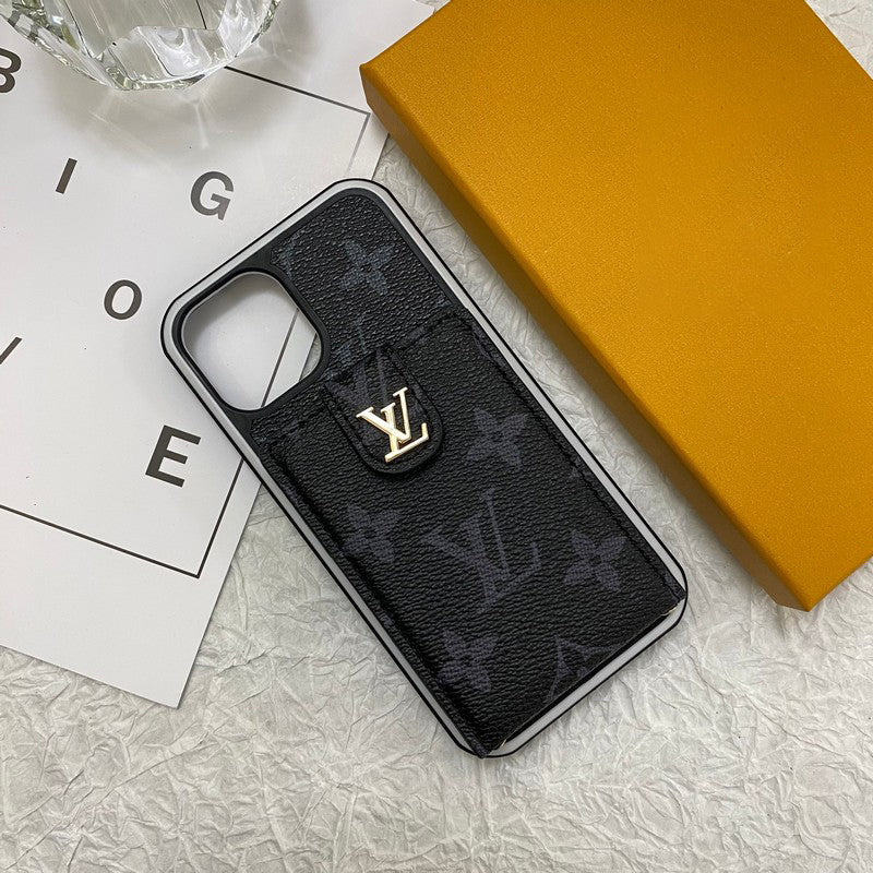 Funda de iPhone con tarjetero de lujo