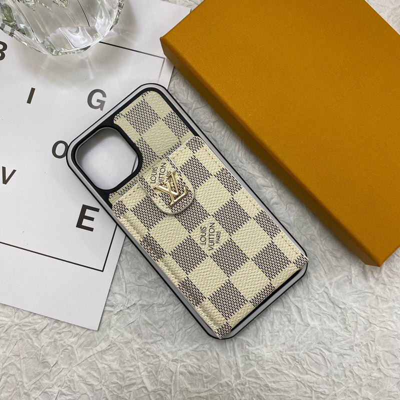 Funda de iPhone con tarjetero de lujo