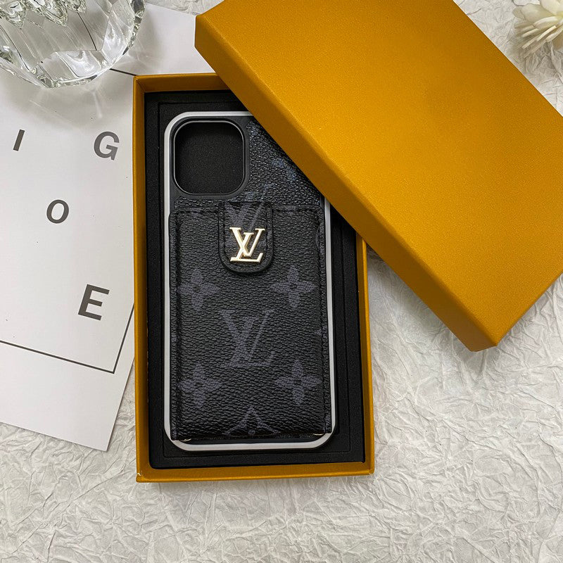 Funda de iPhone con tarjetero de lujo