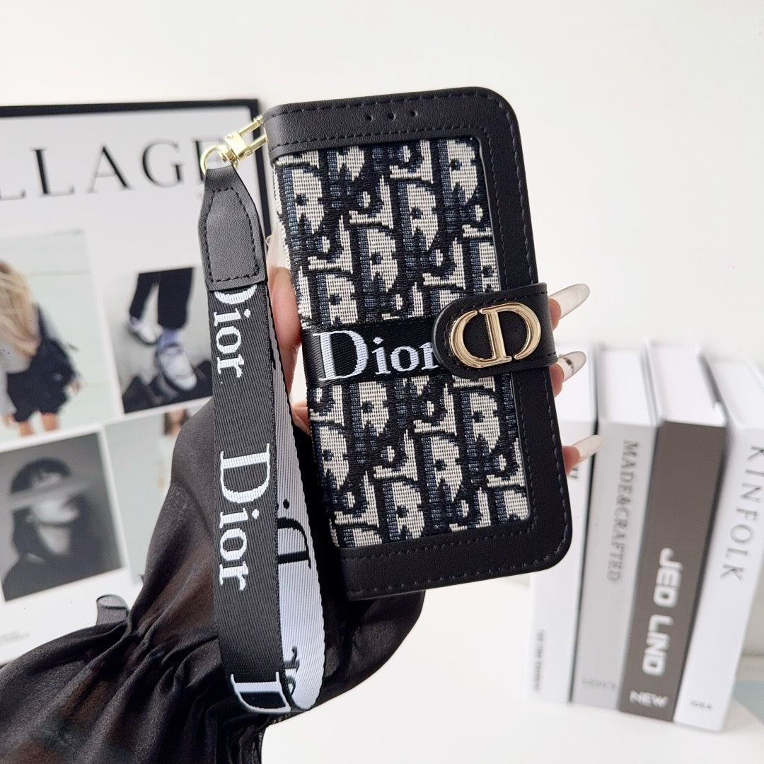 Kawża ta 'l-iPhone tal-Kartiera tad-Disinn Eleganti tal-Moda b'Ċinga tal-Polz li tinqala'