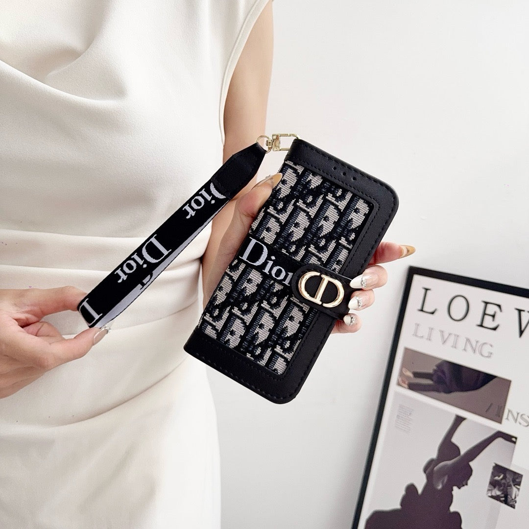 Kawża ta 'l-iPhone tal-Kartiera tad-Disinn Eleganti tal-Moda b'Ċinga tal-Polz li tinqala'
