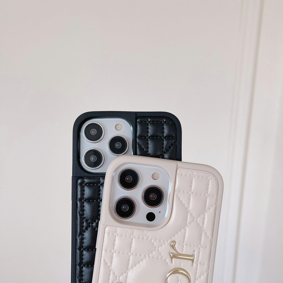 Fashion Gold Logo Ġilda iPhone Kawża