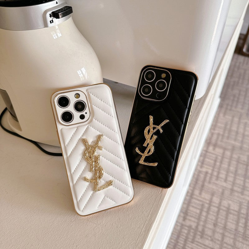 Saint Color lederen iPhone-hoesje