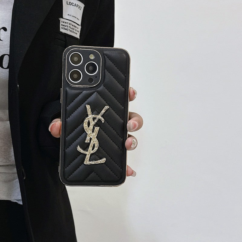 Saint Color lederen iPhone-hoesje