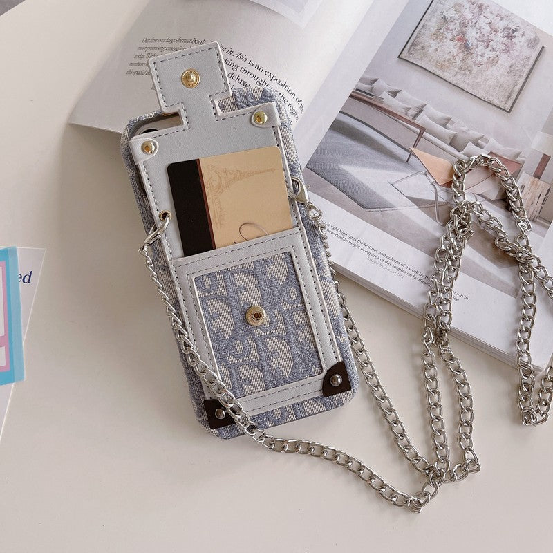 Mode kaart tas stof iPhone hoesje