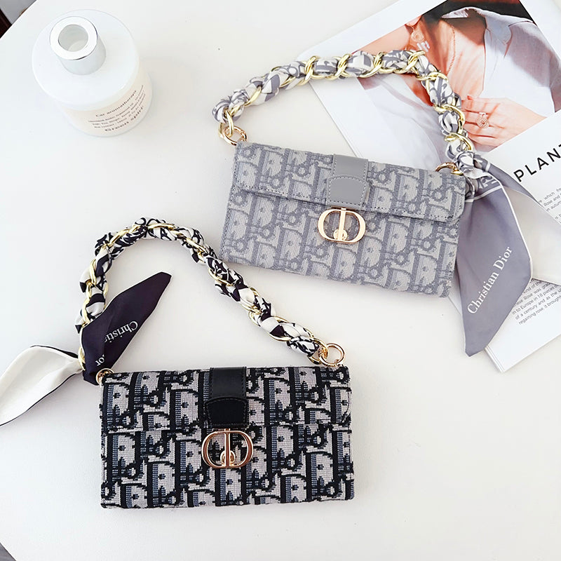 Mode Tas Sjaals Ketting iPhone Hoesje