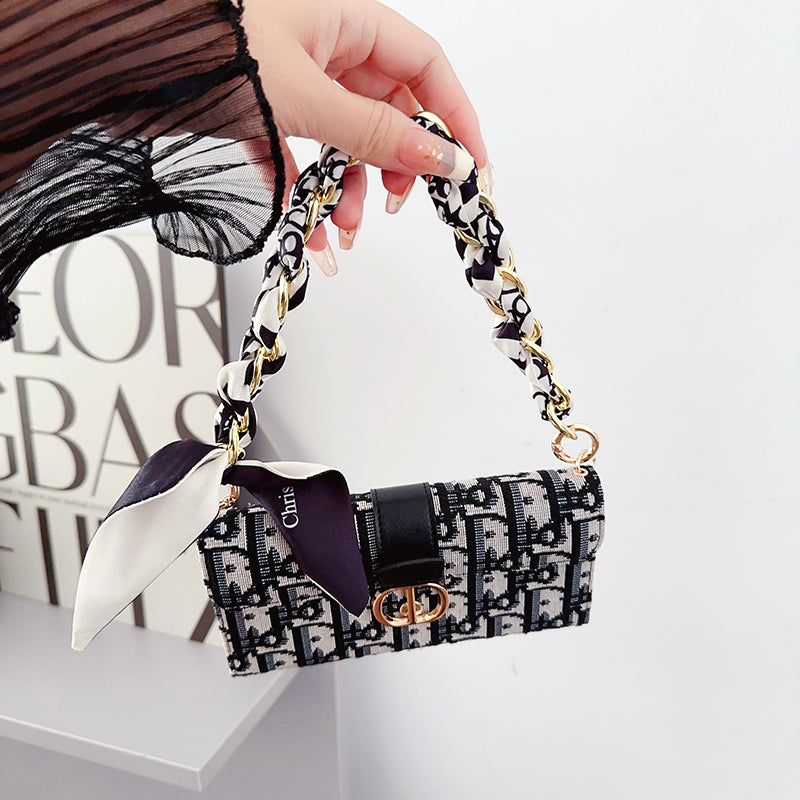 Mode Tas Sjaals Ketting iPhone Hoesje