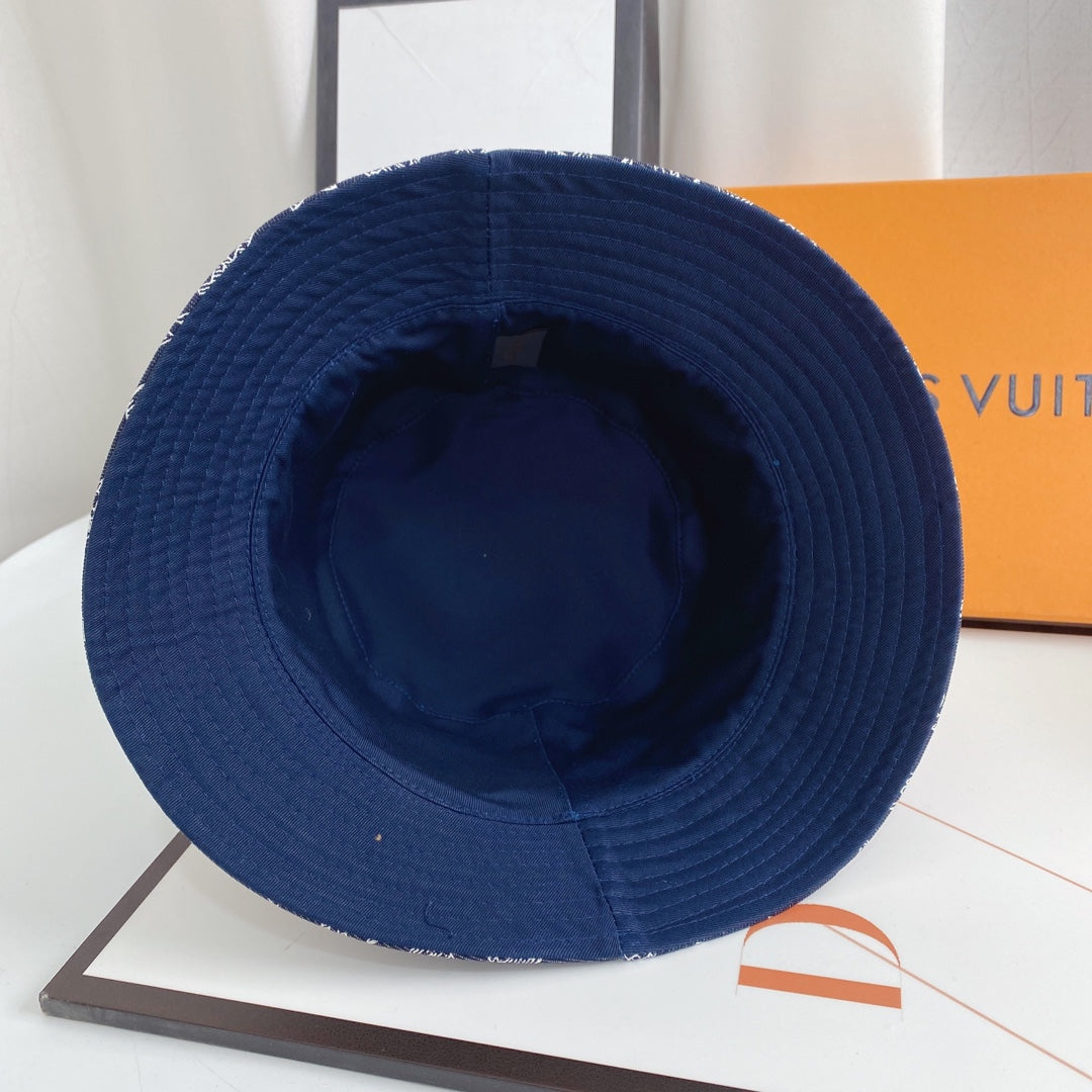 Luxus Monogram farmer vödör kalap | Luxus Designer 1v Hat