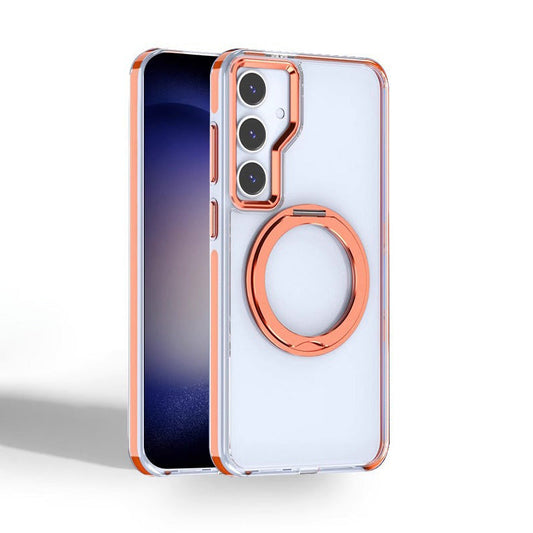 Fém mágneses konzol esésgátló telefontok Galaxy telefonhoz