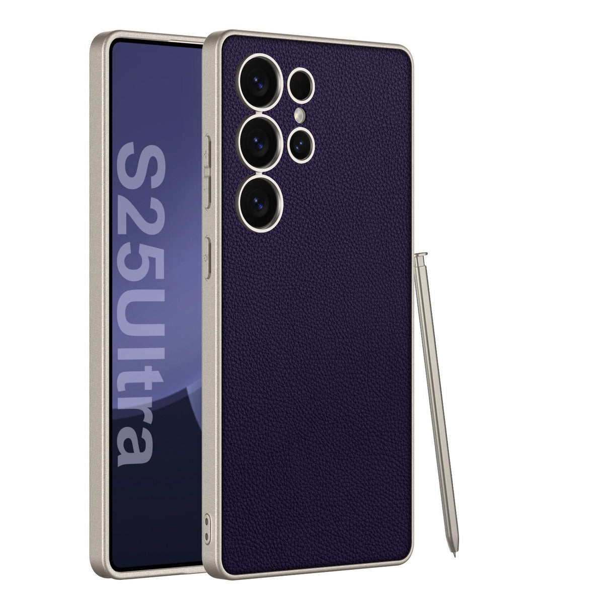 Πολυτελής δερμάτινη θήκη τηλεφώνου all-inclusive για Galaxy S26 S25 S24 Ultra