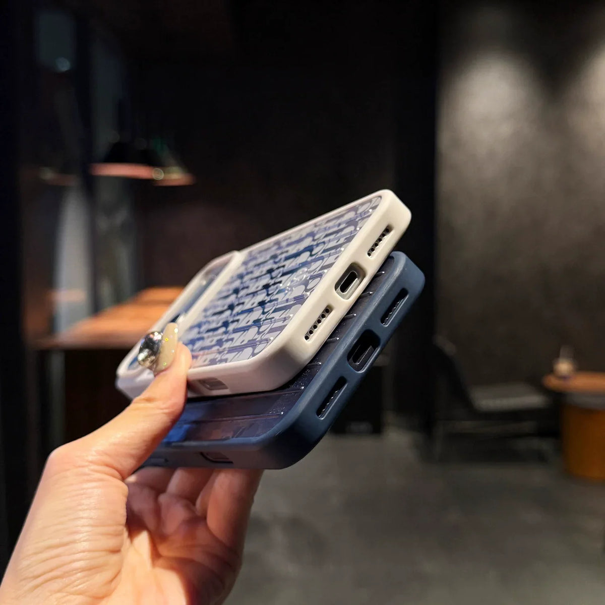 Rimowa X luxe aluminium iPhone-hoesje