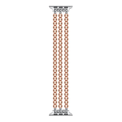 Nova Stainless Steel Beaded Band for Apple Watch
