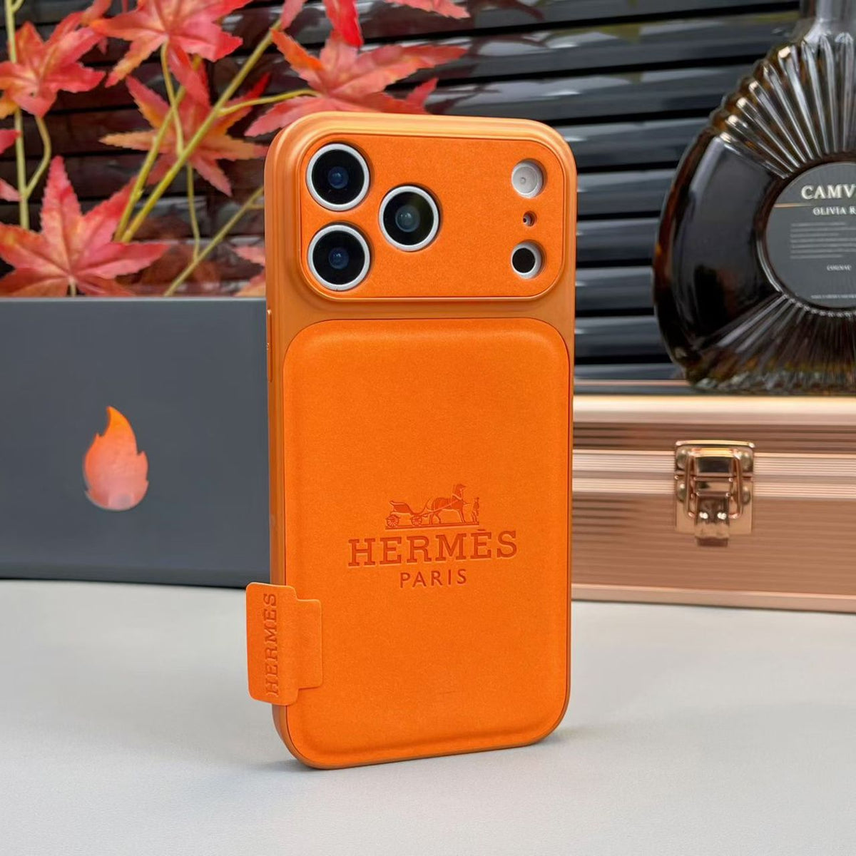 Classices Premium leren iPhone-hoesje – luxe bescherming