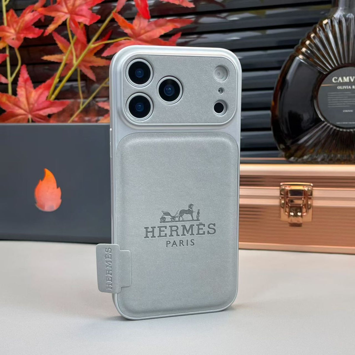 Classices Premium leren iPhone-hoesje – luxe bescherming