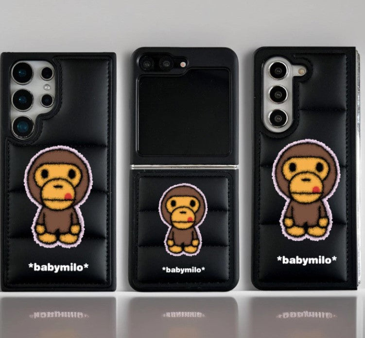 Custodia Baby Monkey per Samsung Galaxy/Fold e Flip