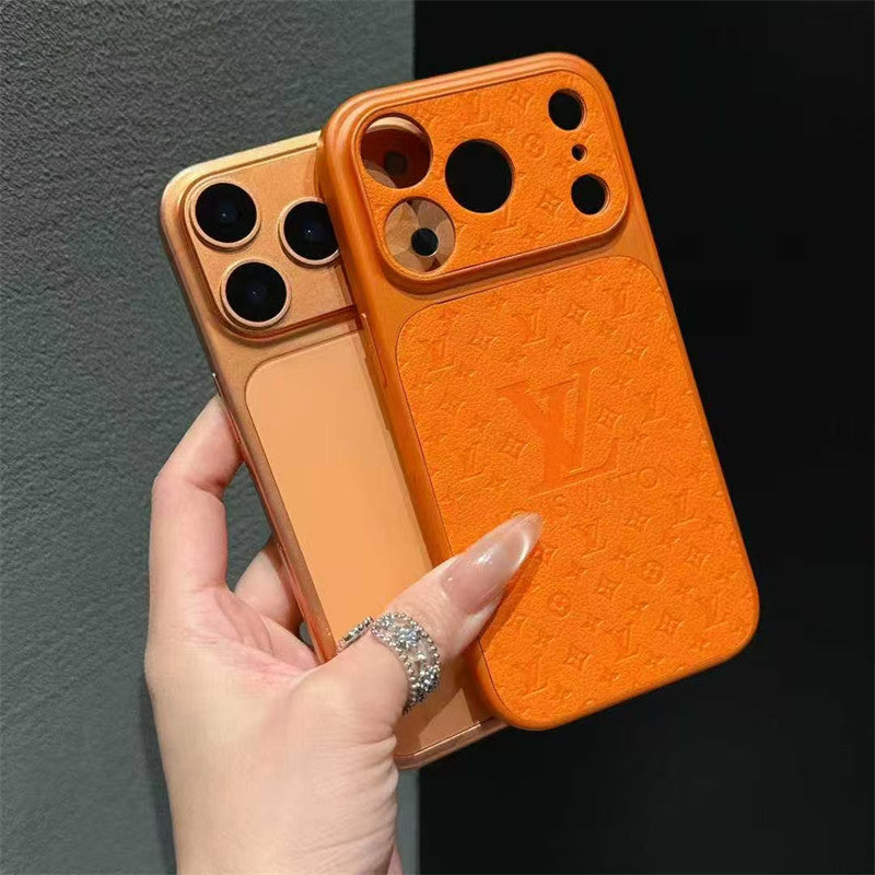 Luxe glasvezelhoesje voor iPhone 17/16/15/14