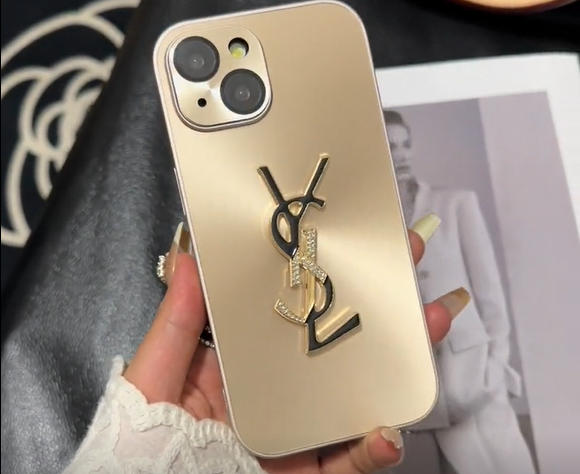 Vinilo o funda para iPhone Elegante Letter Shine x Mono
