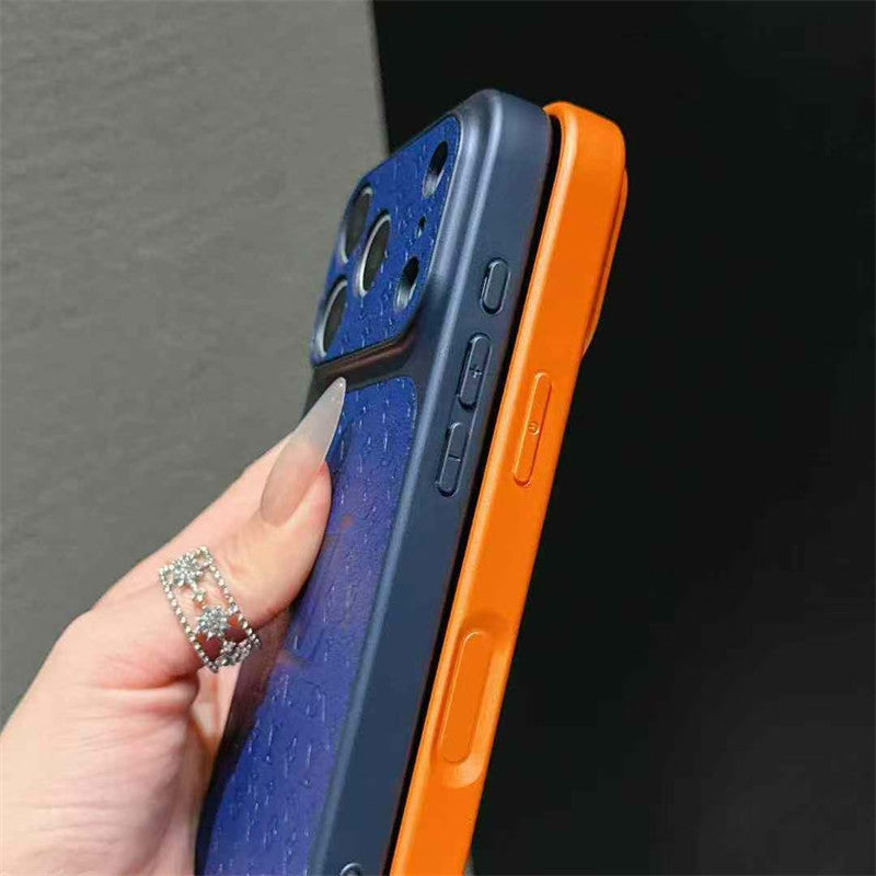 Luxe glasvezelhoesje voor iPhone 17/16/15/14