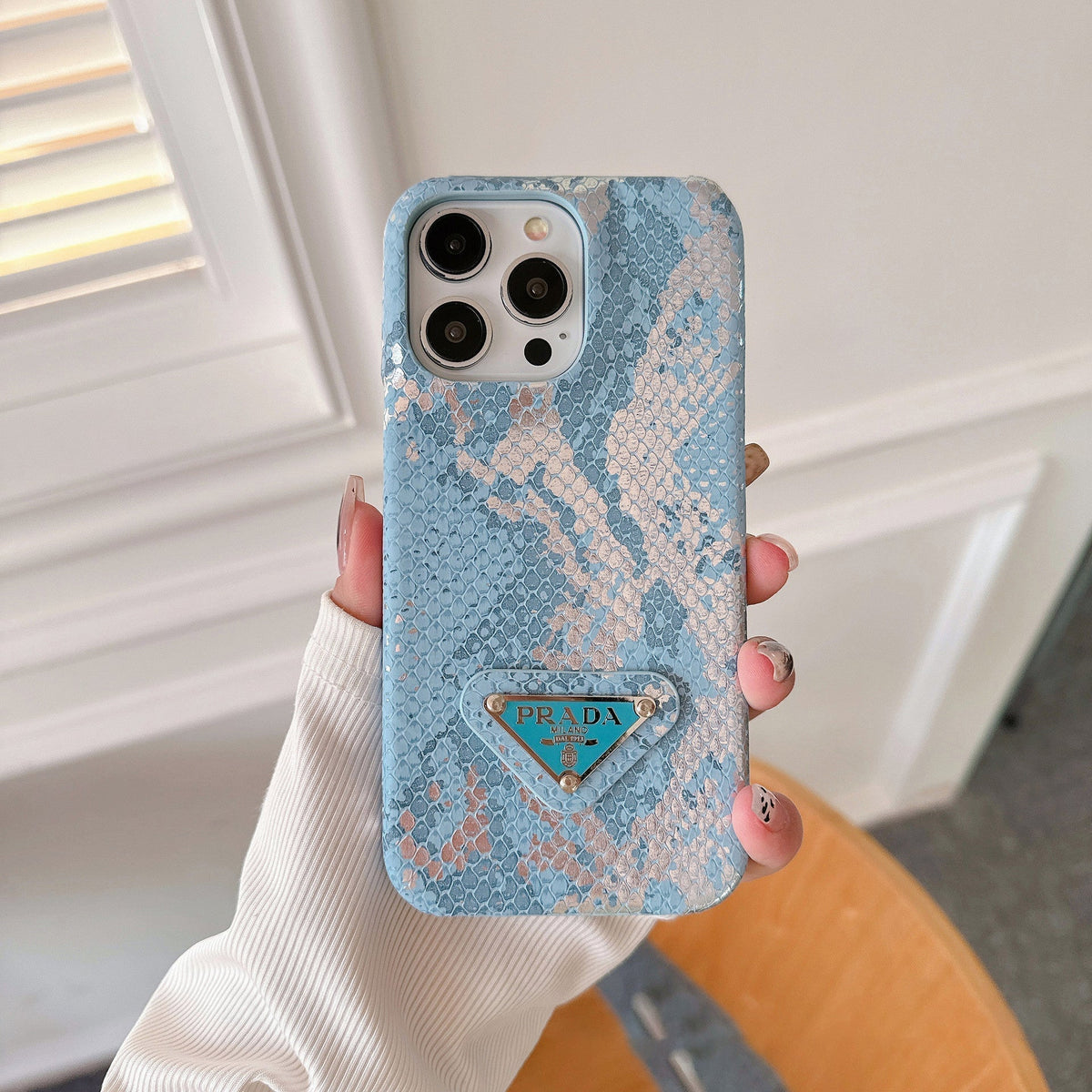 Luxe iPhone-hoesje met kleurverloop
