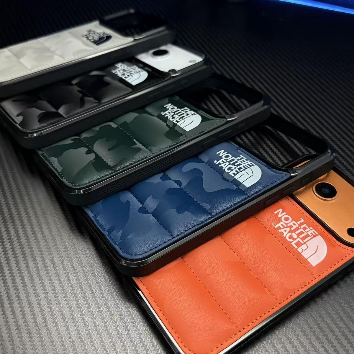 Schokabsorberend beschermend iPhone-hoesje in pufferstijl