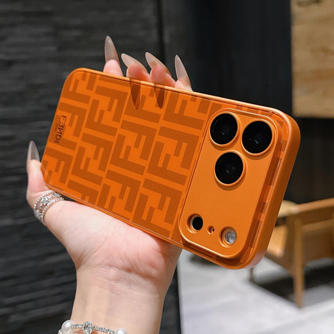 Luxe schokbestendig iPhone-hoesje met patroon en camerabescherming