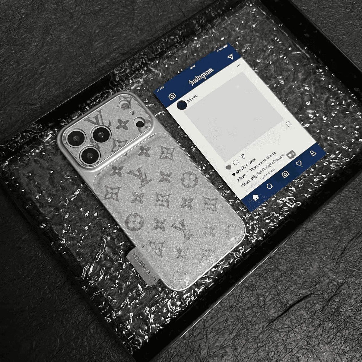 Premium leren iPhone-hoesje van microvezel