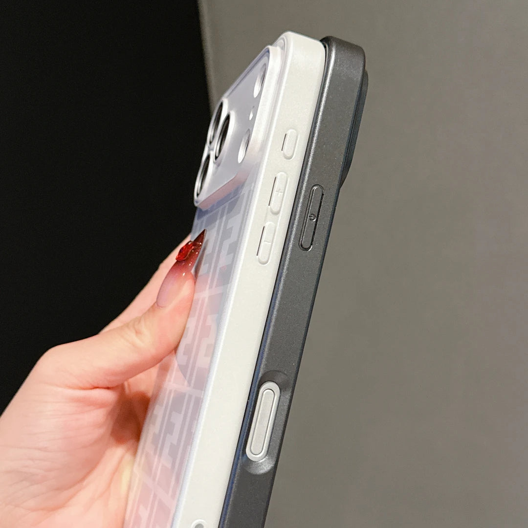 Luxe schokbestendig iPhone-hoesje met patroon en camerabescherming