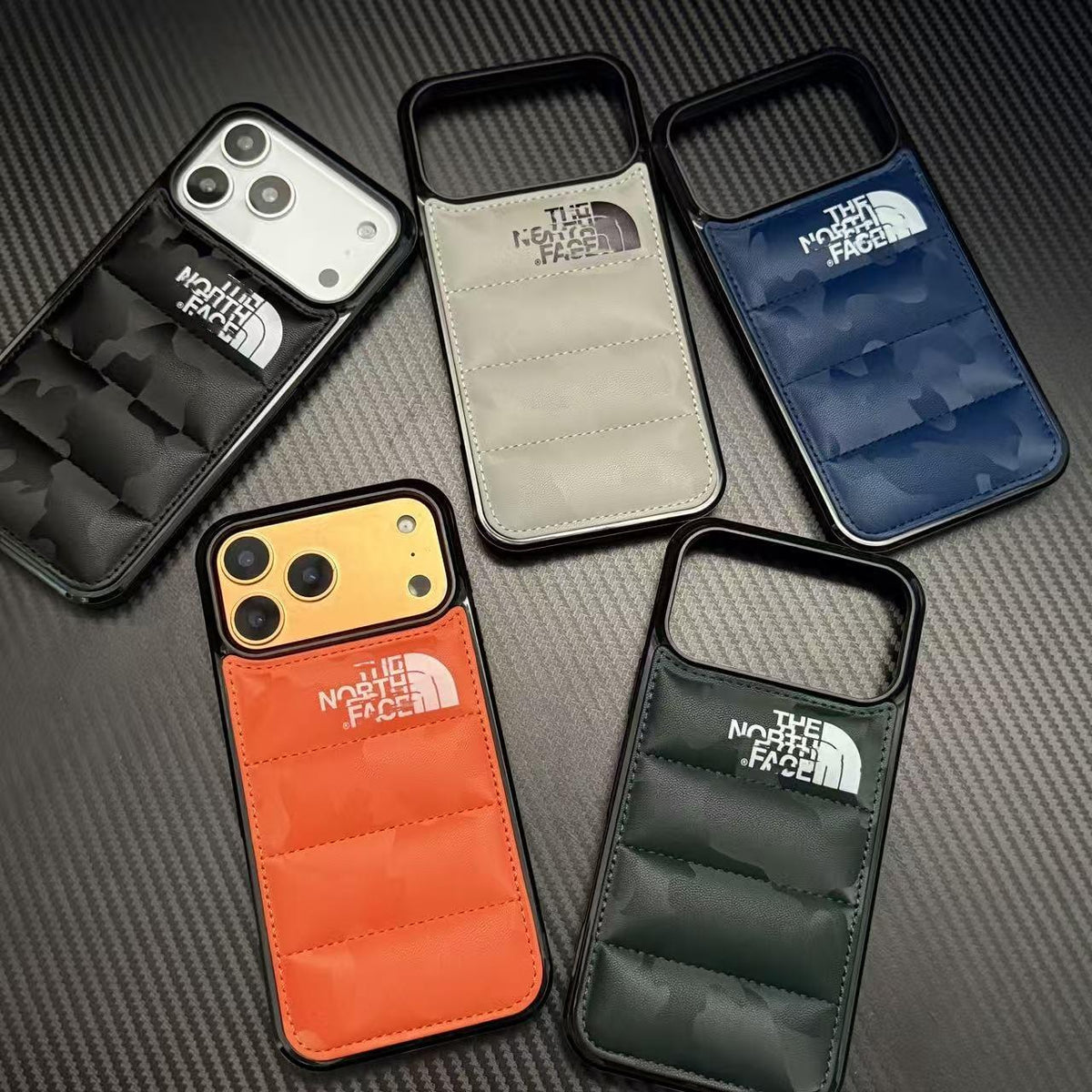 Schokabsorberend beschermend iPhone-hoesje in pufferstijl