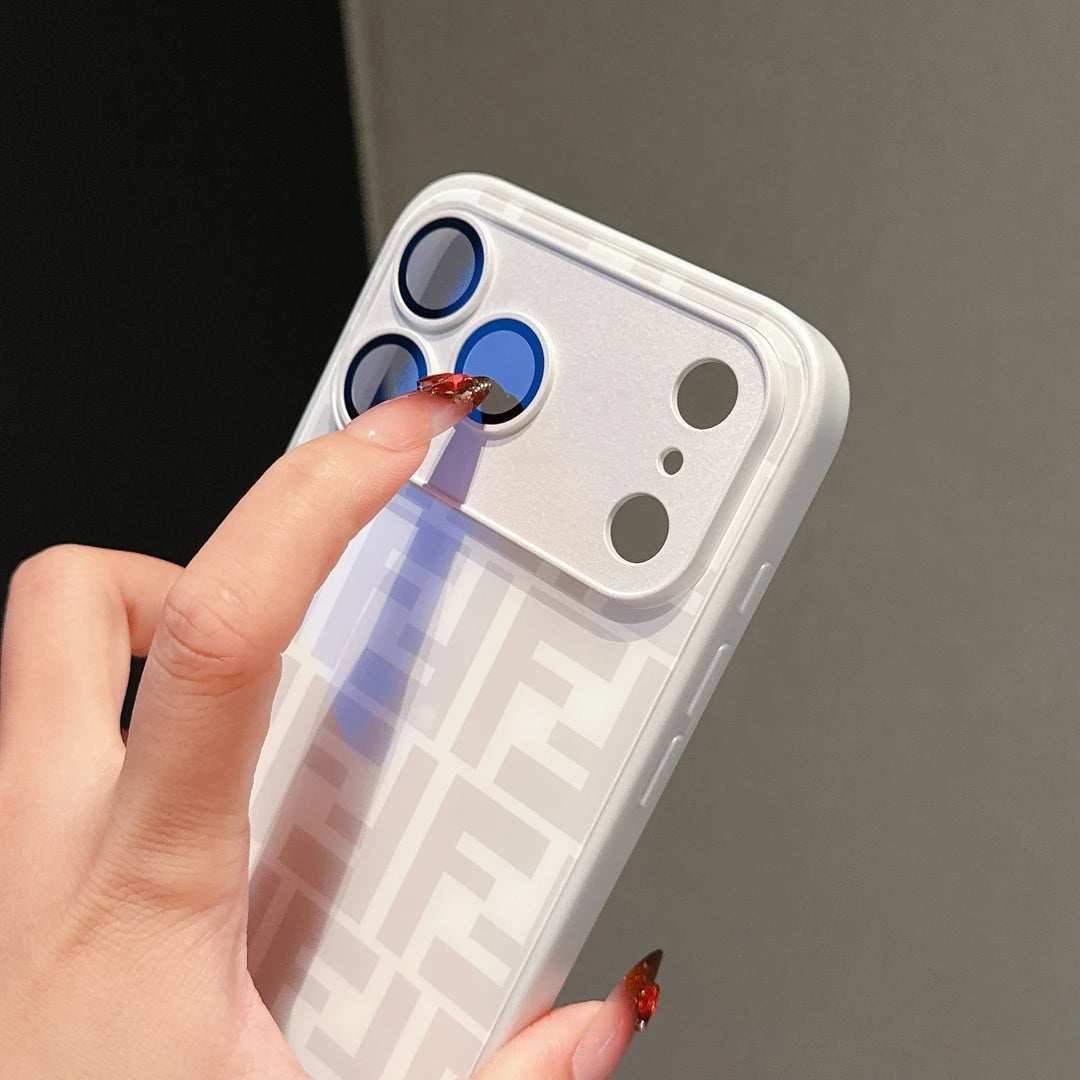 Luxe schokbestendig iPhone-hoesje met patroon en camerabescherming