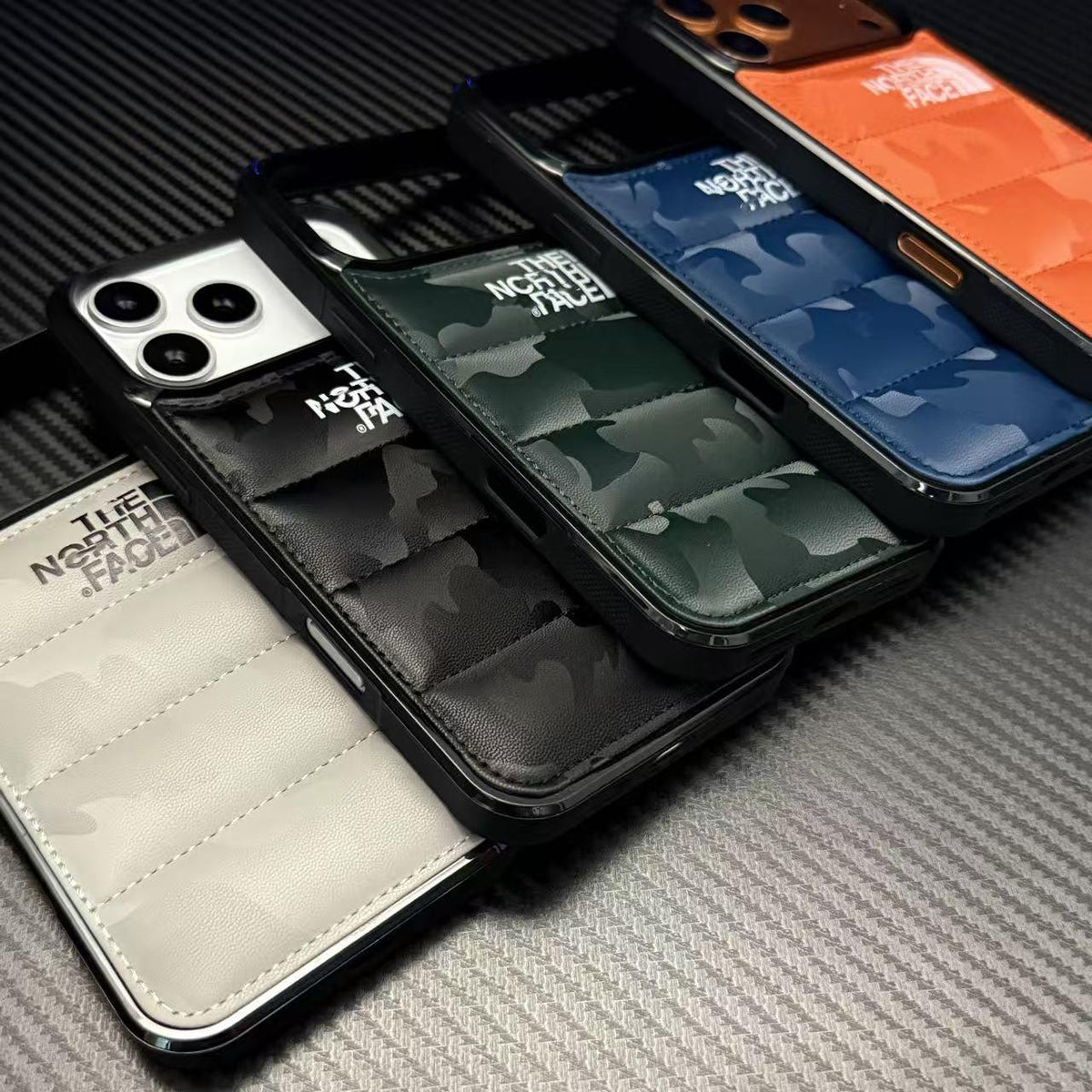 Schokabsorberend beschermend iPhone-hoesje in pufferstijl