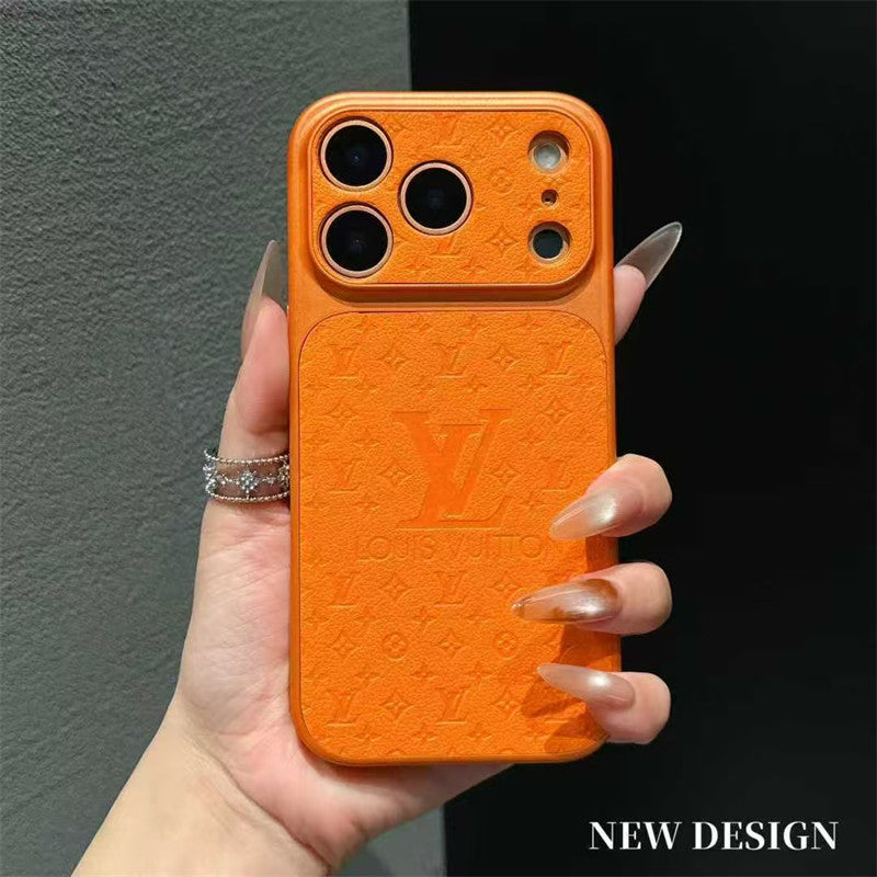 Luxe glasvezelhoesje voor iPhone 17/16/15/14