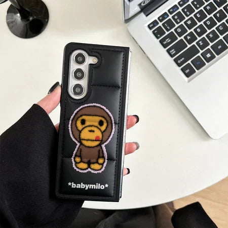 Custodia Baby Monkey per Samsung Galaxy/Fold e Flip