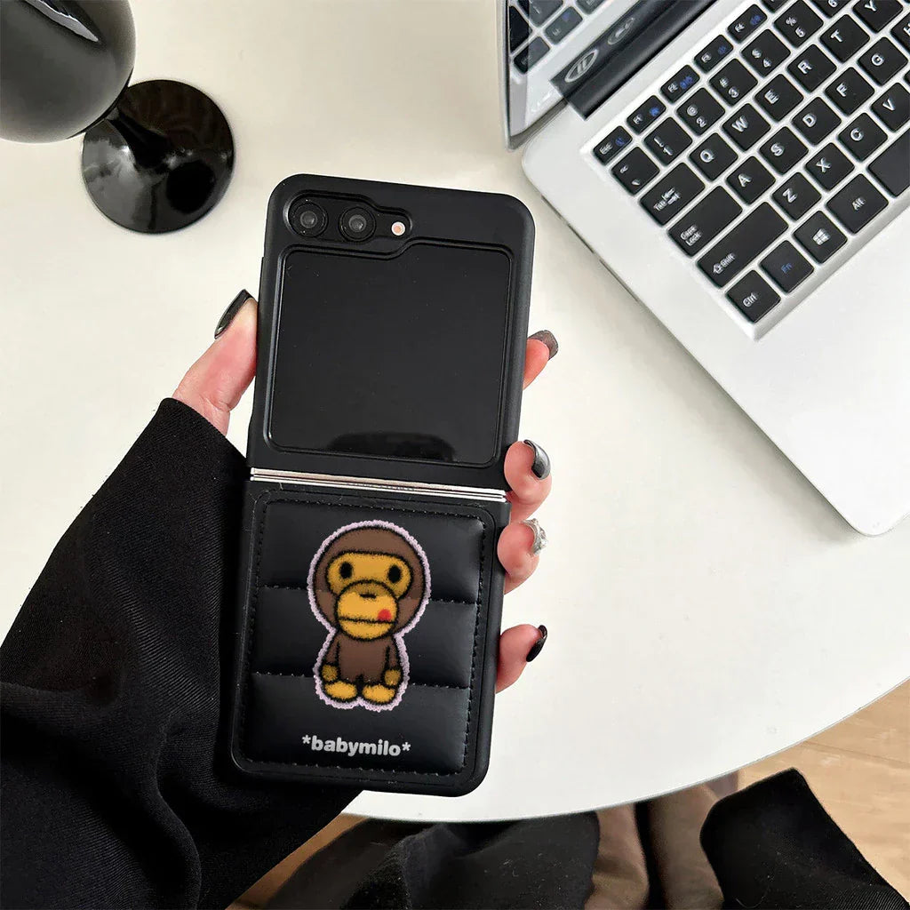 Custodia Baby Monkey per Samsung Galaxy/Fold e Flip