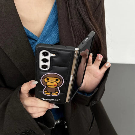 Custodia Baby Monkey per Samsung Galaxy/Fold e Flip