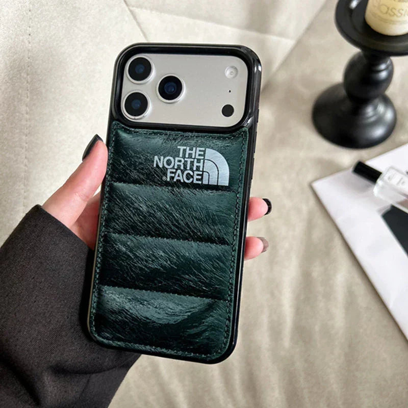 North Puffer Suède iPhone-hoesje