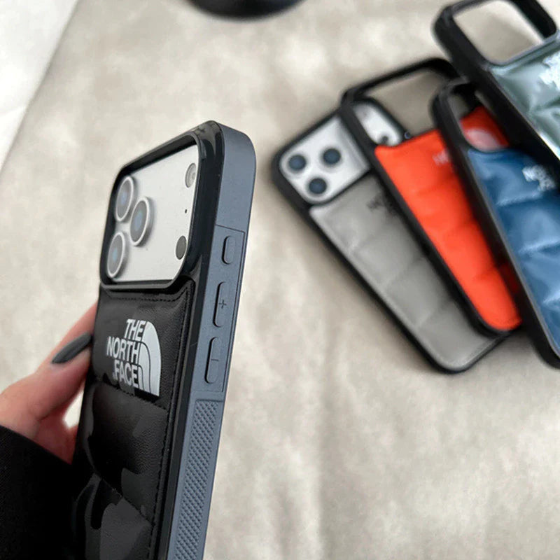 Schokabsorberend beschermend iPhone-hoesje in pufferstijl